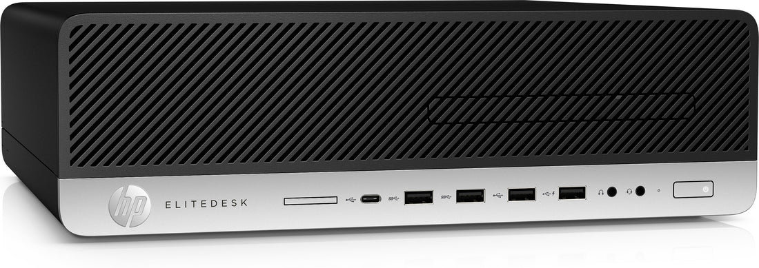 HP EliteDesk 800 G4 SFF - Intel Core i5 8500, 16GB RAM, 256GB SSD - Renewed - Premium