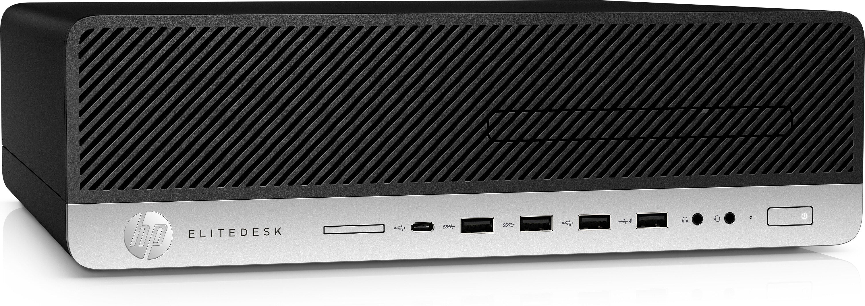 HP EliteDesk 800 G4 SFF - Intel Core i5 8500, 16GB RAM, 256GB SSD - Renewed - Premium