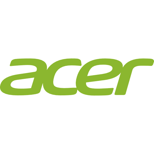 Green Acer logo for computers and laptops on a transparent background